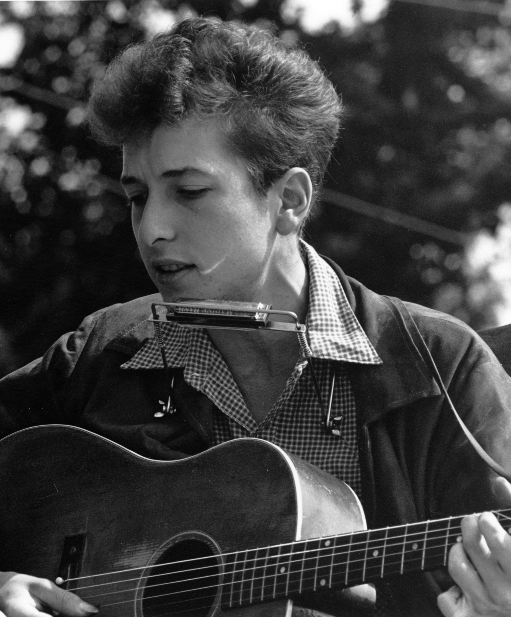 Bob Dylan A Satisfied Mind acordes